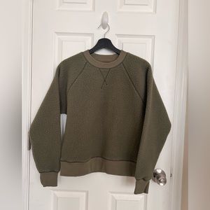 Everlane - The ReNew Fleece Raglan Sweatshirt - M NWOT